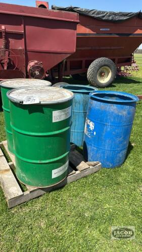 ASSORTED DRUM LOT