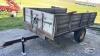 VIC 10FT X 6FT SINGLE AXLE HYD. DUMP TRAILER - 2