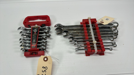 2 Metric Wrench Sets -See Notes