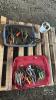 LOT OF SCREWDRIVERS, PLIERS, AND MISCEL. TOOLS