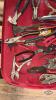 LOT OF SCREWDRIVERS, PLIERS, AND MISCEL. TOOLS - 6