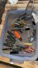 LOT OF SCREWDRIVERS, PLIERS, AND MISCEL. TOOLS - 7