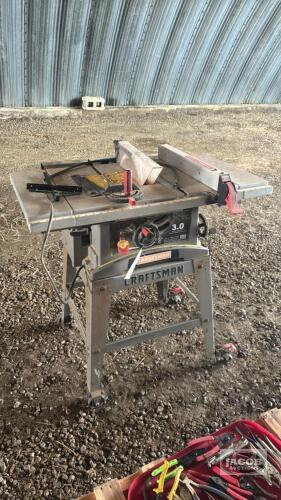 CRAFTSMAN 3HP 10IN TABLE SAW