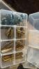 LOT OF MISC. HARDWARE AND SOLDERING IRON - 6