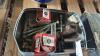 LOT OF MISC. HARDWARE AND SOLDERING IRON - 8