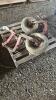 PAIR OF GAUGE WHEELS