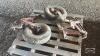 PAIR OF GAUGE WHEELS - 2