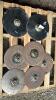 LOT OF GREAT PLAINS DISC BLADES - 2