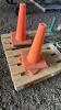 LOT OF PYLONS AND CAST UMBRELLA STANDS - 3