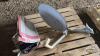 COBRA CB RADIO AND SATELLITE DISH - 6