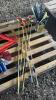 LOT OF MAGNETIC, FLASHERS, SAFETY TRIANGLES, LANEWAY MARKERS, AND 10 PEGS - 3
