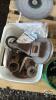 LOT OF AGCO LITHIUM GREASE. BOLTS AND HARDWARE, AND TRAILER BALLS - 7