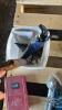 LOT OF ALLEN WRENCHES, HARDWARE CADDY, ELECTRIC HEATER, DISPOSABLE COVERALLS, ETC. - 10