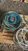 LOT OF GARDEN HOSE, SPRINKLER HEAD, AND LIQUID FERTILIZER LINE - 3