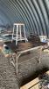 WORKBENCH AND STOOL