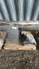 LOT OF CHICKEN WIRE, TARP, AND POST BASES