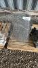 LOT OF CHICKEN WIRE, TARP, AND POST BASES - 2