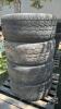 (4) TOYO TIRES ON 8 BOLT RIMS - 2