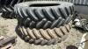 PAIR OF TITAN 20.8R42 TRACTOR TIRES - 2