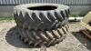 PAIR OF TITAN 20.8R42 TRACTOR TIRES - 3
