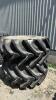 SET OF FIRESTONE 28L-26 TIRES ON 10 BOLT RIMS