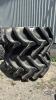 SET OF FIRESTONE 28L-26 TIRES ON 10 BOLT RIMS - 2