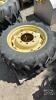 PAIR OF FIRESTONE 9.5-24 TIRES ON 8 BOLT RIMS - 2