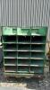 METAL RACK 4FT WIDE X 4FT DEEP X 68IN HIGH - 2