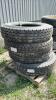 (4) HERCULES 11R24.5 146/143L TIRES ONLY