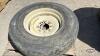 YOKOHAMA 11R22.5 TIRE ON 8 BOLT RIM - 3