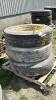 (3) ASSORTED 11R22.5 TIRES ON RUSTY RIMS - 3