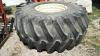 FIRESTONE 28L-26 TIRE ON 25IN 10 BOLT RIM - 2