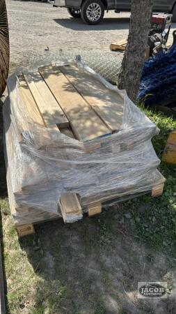 SKID OF HARDWOOD LUMBER