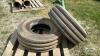 (1) GENERAL 14L-16.1SL TIRE ON 8 BOLT RIM - 4