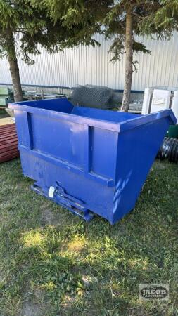 STEEL HOPPER DUMP BOX
