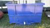 STEEL HOPPER DUMP BOX - 2
