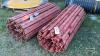 (2) ROLLS OF WOODEN SNOW FENCE - 2