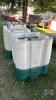 (3) STACKABLE APPROX 400 LITRE TOTES - 6