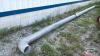 APPROX. 21FT X 6IN ALUMINUM FILL PIPE - 4
