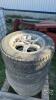 SET OF BRIDGESTONE 245/65R17 TIRES ON 5 BOLT RIM - 2