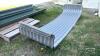 GALVANIZED ROOF OFF FORAGE WAGON - 3