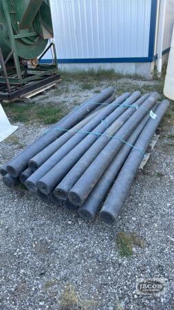APPROX. (15) RECYCLED PLASTIC POSTS