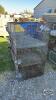 (3) 6FT RABBIT CAGES WITH SOME FEEDERS