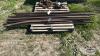 APPROX. 15 T-POSTS, MEASURE APPROX. 7FT - 2