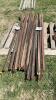 APPROX. 15 T-POSTS, MEASURE APPROX. 7FT - 3