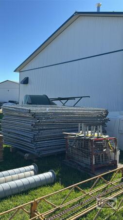 (28) HD GALV. 10FT X 7.5FT CONSTRUCTION PANELS