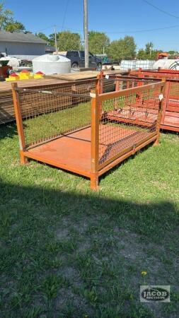 METAL STACKABLE CRATE