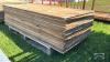 APPROX. 40 SHEETS OF USED T AND G SHEETING - 3