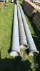 (3) LENGTHS OF 9IN SILO PIPE
