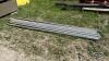 10 PIECES OF 1 1/2IN ALUMINUM PIPE - 2